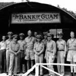 Bank of Guam, 1945. National Archives from the Micronesian Area Research Center (MARC)
