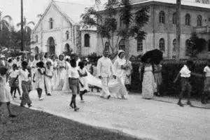 Wedding Walk, 1937. Bal Aguon collection.