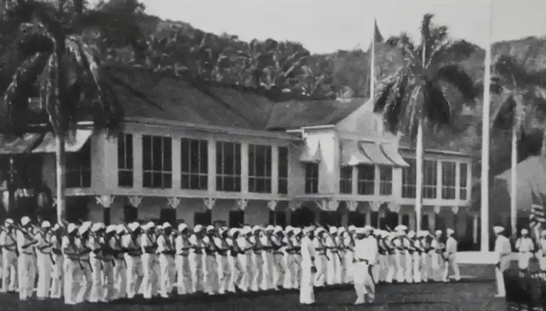 Guam Militia Inspection
