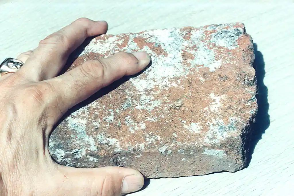 Figure 3. The ladriyu is an unglazed clay tile or flat brick used for a variety of construction purposes.