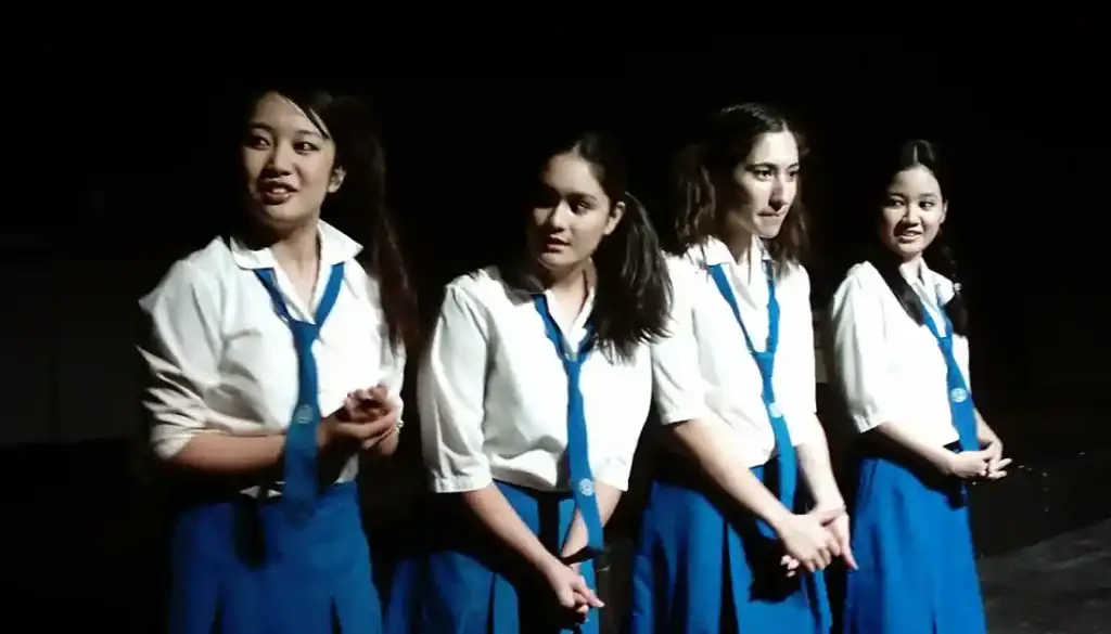 Catholic School Girls is a play produced by the University of Guam Island Theater in 2008. Photo by Jim Seymour, UOG Island Theater.