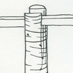 Pole and Thatch Illustration, Joint 2