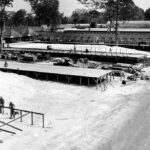 Building Quonset Huts, 1945