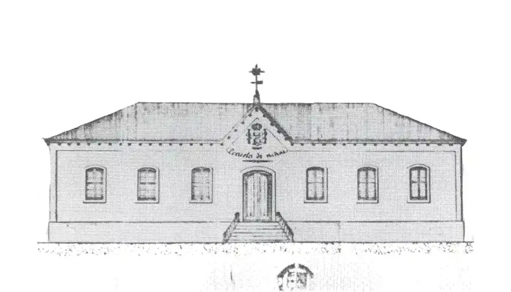 The Escuela de Niñas built in 1879 by Governor Manuel Brabo y Barrera. Image courtesy of the Micronesian Area Research Center.