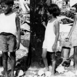 Children in Agana after the liberation of Guam 1944