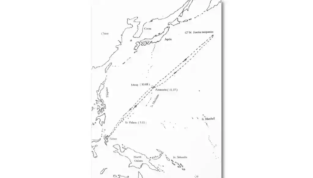 Route of the “Trinidad”, Images courtesy of Carlos Madrid.