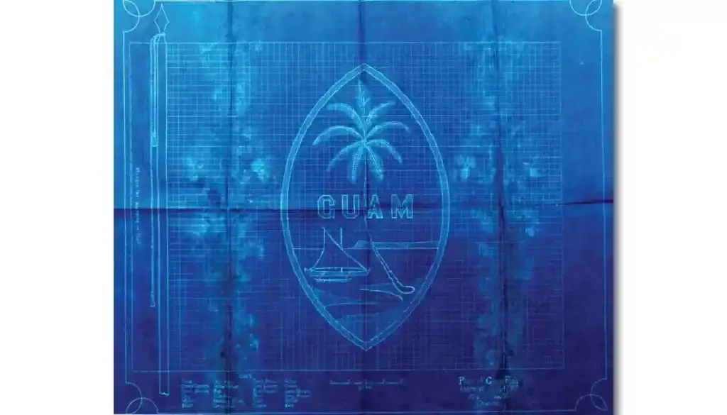 Guam’s flag dates as far back as July 4, 1917, when it was approved by Governor Roy Campbell Smith and unveiled two days later at a parade in the capital of Hagåtña.