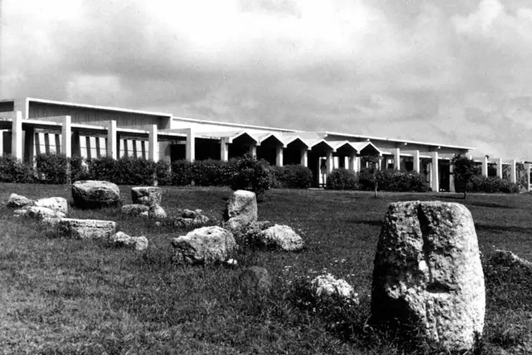 In the 1970s, the Micronesian Area Research Center (MARC) moved to the University of Guam RFK Memorial Library, shown here, expanding its faculty, staff and general collection.