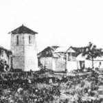 Dulce Nombre de Maria Cathedral, 1900. Guam Museum collection.