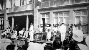 Post Office Dedication Ceremony, 1924. Don Farrell collection.