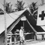 American Red Cross Station, 1917. Don Farrell collection