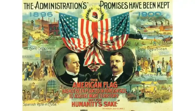 The Administration's Promises Have Been Kept poster. Wikimedia Commons.