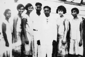Educator Nieves Flores. Don Farrell collection.