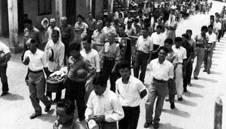 Father Duenas Funeral Procession