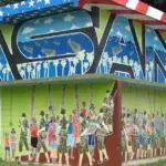 Asan Mural by Ariel Dimalanta