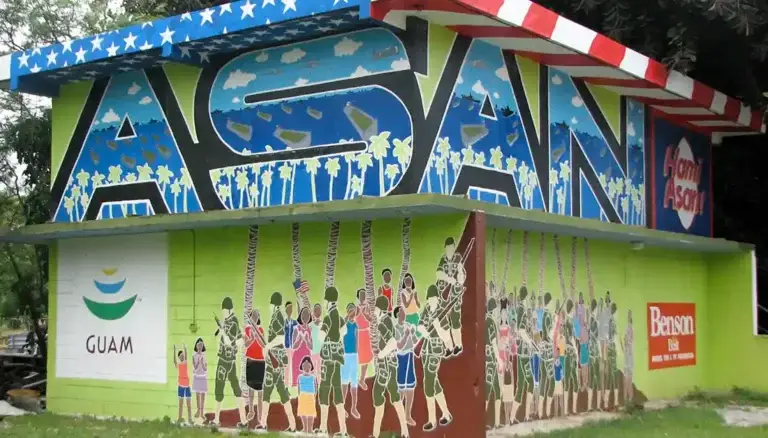 Asan Mural by Ariel Dimalanta