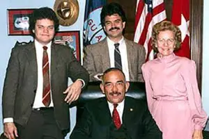 Congressman Blaz family. Bisita Guam