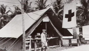 American Red Cross Station, 1917