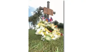 In 1998 members of the Guam Legislature led by Speaker Antonio Unpingco, along with members of the Hågat/Agat-Sånta Rita-Sumai/Santa Rita communities, began holding an annual memorial service for the victims and survivors of the Fena Caves Massacre.