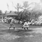 Baseball Hagåtña Plaza Area