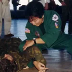 GRANDMASTER SANCHEZ DEMONSTRATES A TECHNIQUE ON RUSSIAN SOLDIER IN ST PETERSBURG RUSSIA_768