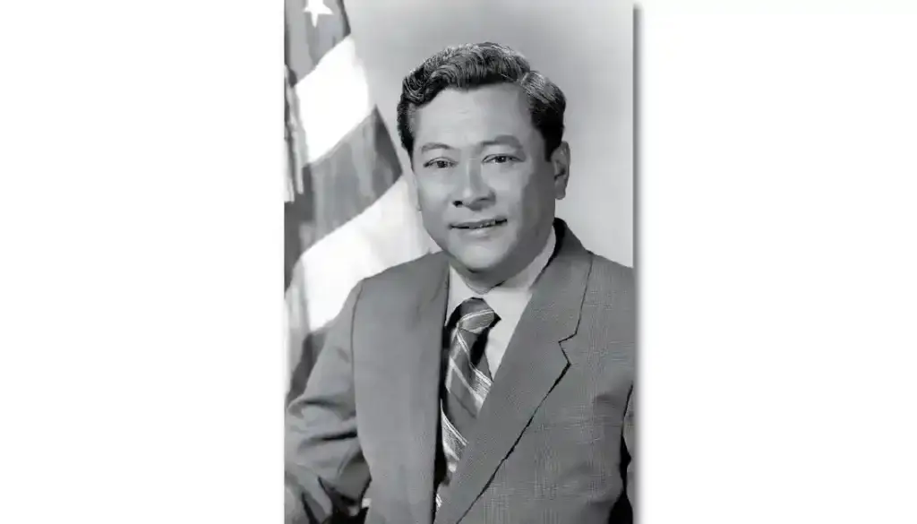 Governor Carlos Camacho from the Guam Public Library System.
