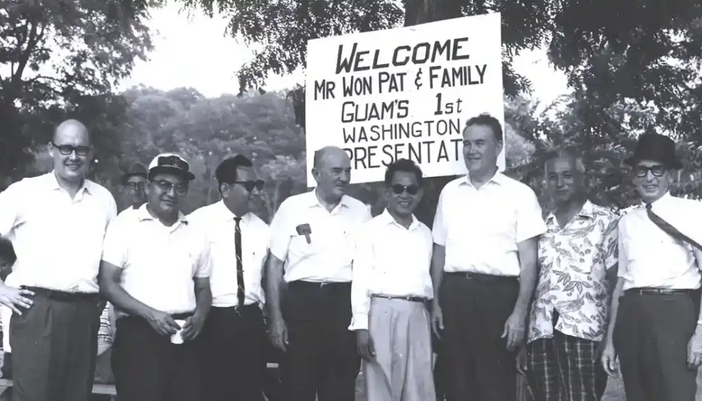 Won Pat As First Delegate to Congress
