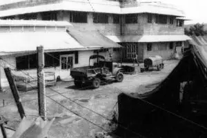 A hospital on Guam in 1944.