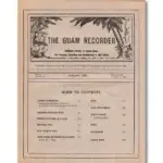 Guam Recorder, January 1927