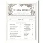 Guam Recorder, February 1927