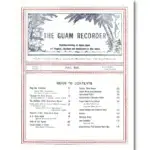 Guam Recorder, July 1926