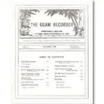 Guam Recorder, November 1926