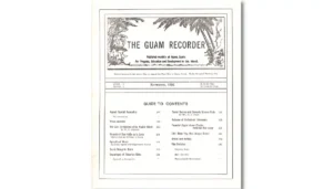 Guam Recorder, November 1926