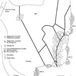 Figure 9. Inner Apra Harbor Fish Weir Map. Boyd Dixon