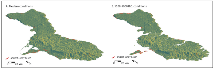 Geographic Information System (GIS) mapping of Guam. Image provided by Dr. Mike Carson