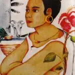 0174-MYM_WomanWithHibiscus
