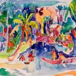 Coconut Trunk