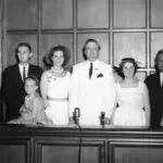 Governor Bill Daniel and Family at the Legislature