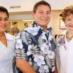 Gov. and First Lady Eddie Calvo with Rep