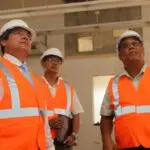 Governor Eddie Calvo and Contractors
