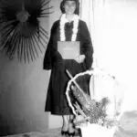 Gloria Borja Graduation, 1955