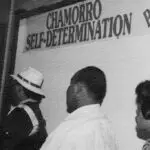 OPI-R 1981-1982. This grassroots organization embarked on a campaign to educate Chamorros on the right to self-determination. Photo Courtesy of the Department of Chamorro Affairs.