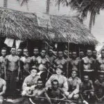 The Cormoran had several Chinese and many Papua New Guineans laborers as part of its crew. The crew stayed on Guam from 1914 to 1917. Photo courtesy of Don Farrell.