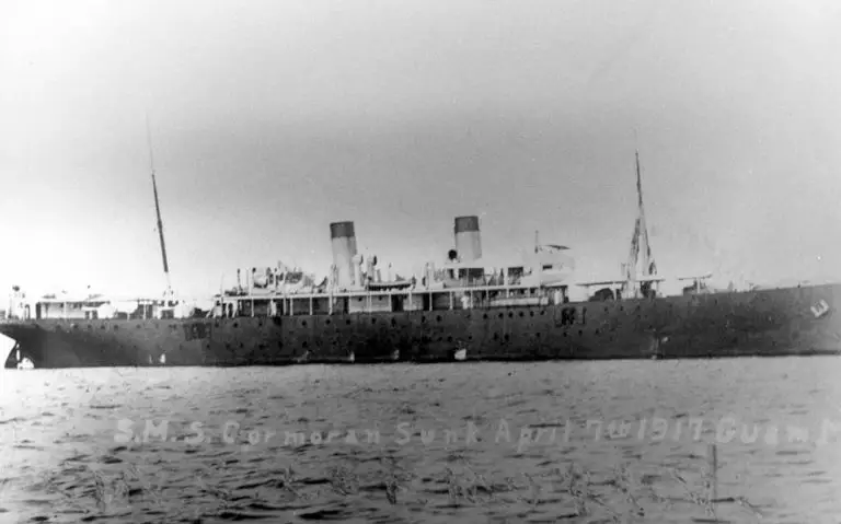 The Journey of SMS Cormoran II - Guampedia