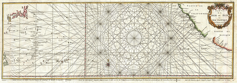 1751 Anson Map