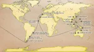 Elcano Map