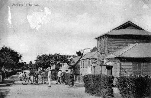 Postcard of Saipan, 1909. Courtesy of Governor Joseph Ada