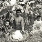Pounding Taro, 1890s