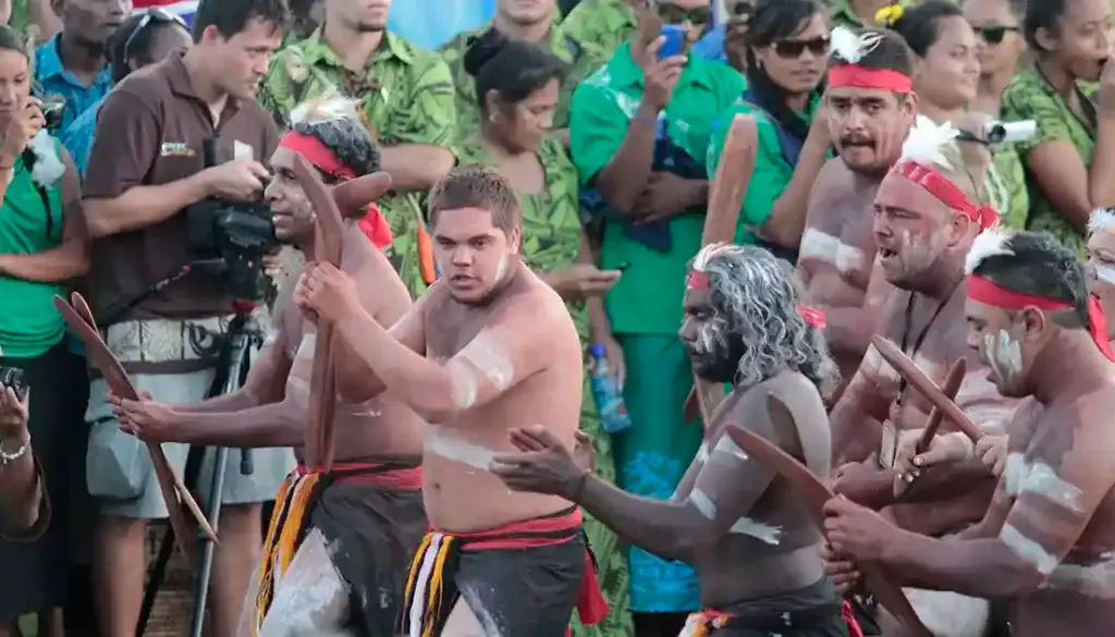Australia delegates FestPac 2012 Solomon Islands. Photo Courtesy of Ron J. Castro.