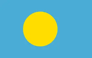 Flag of Palau - Guampedia